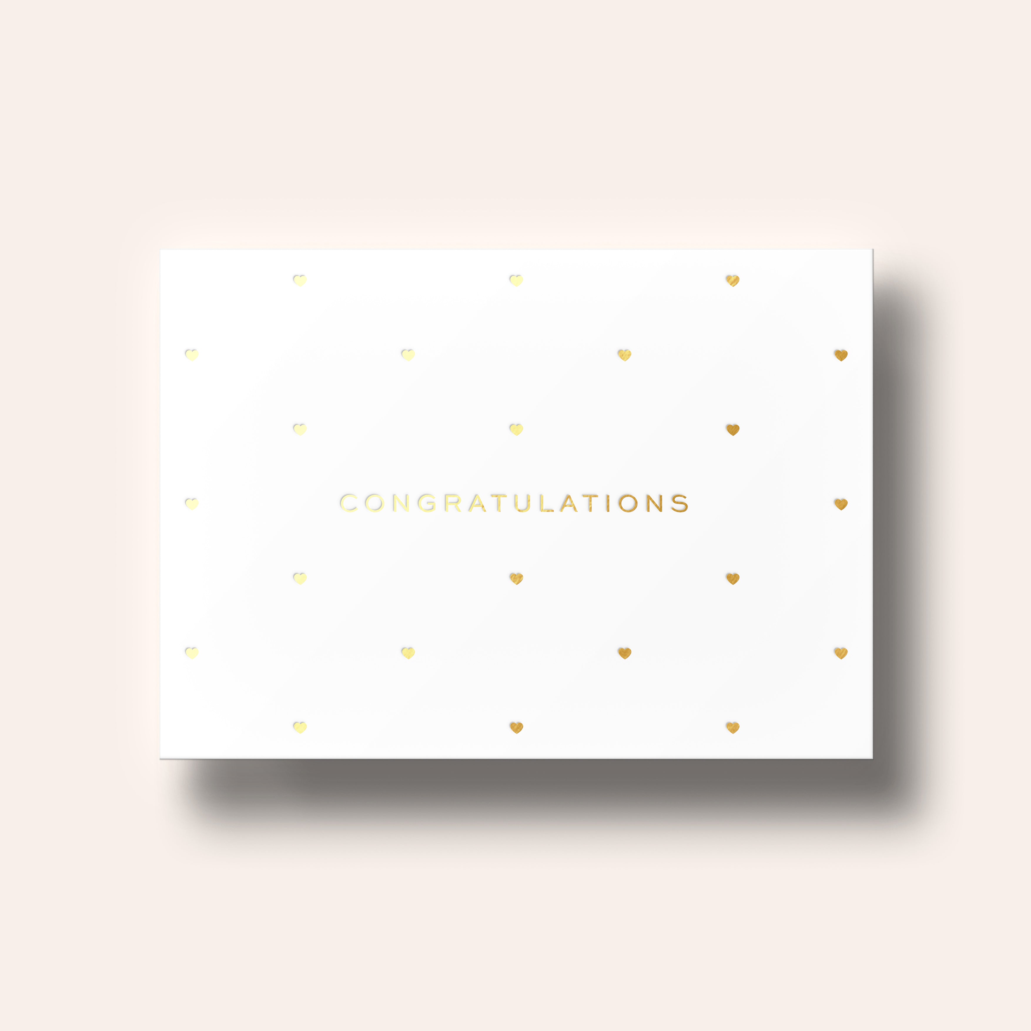 Congratulations: Hearts (Set of 10)