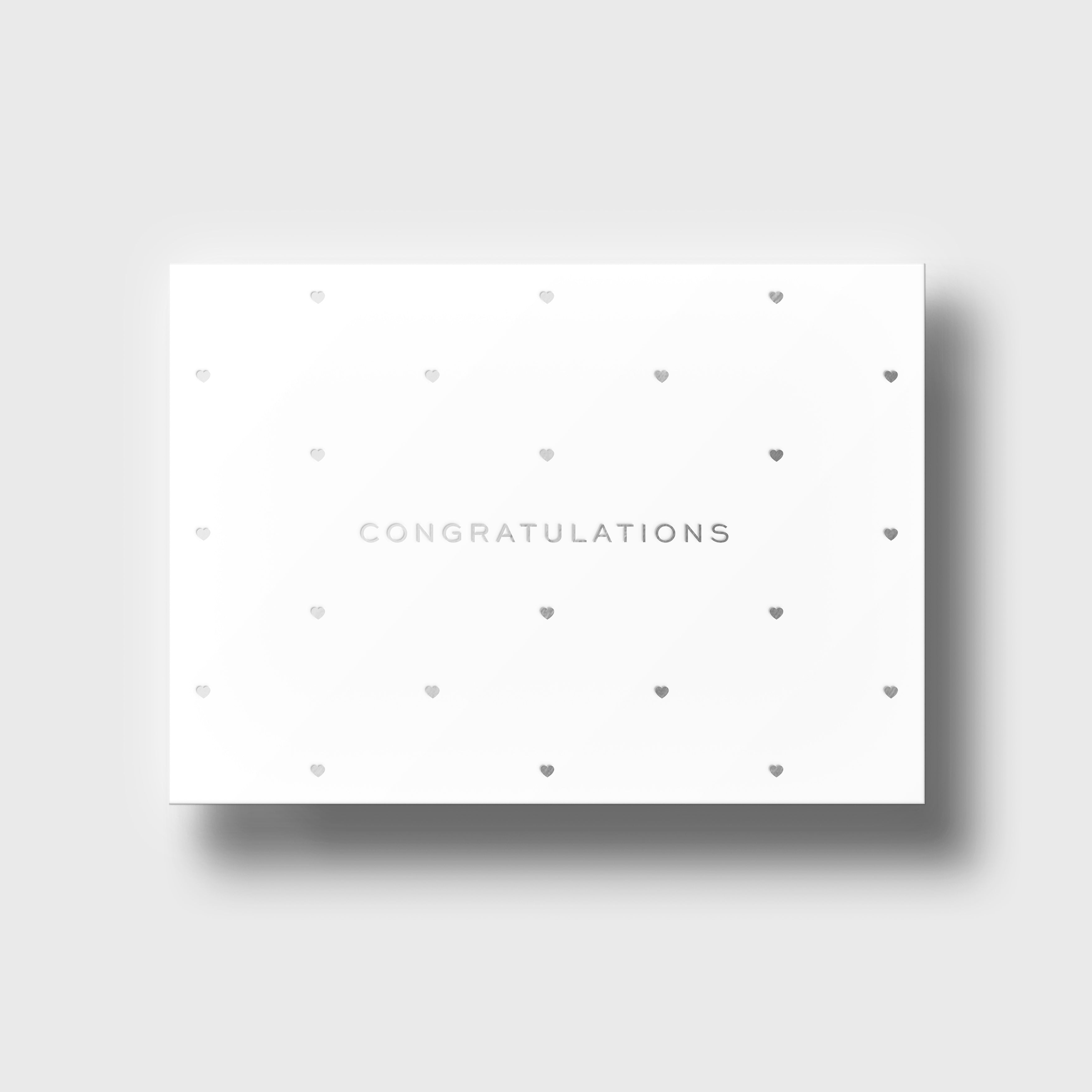 Congratulations: Hearts (Set of 10)