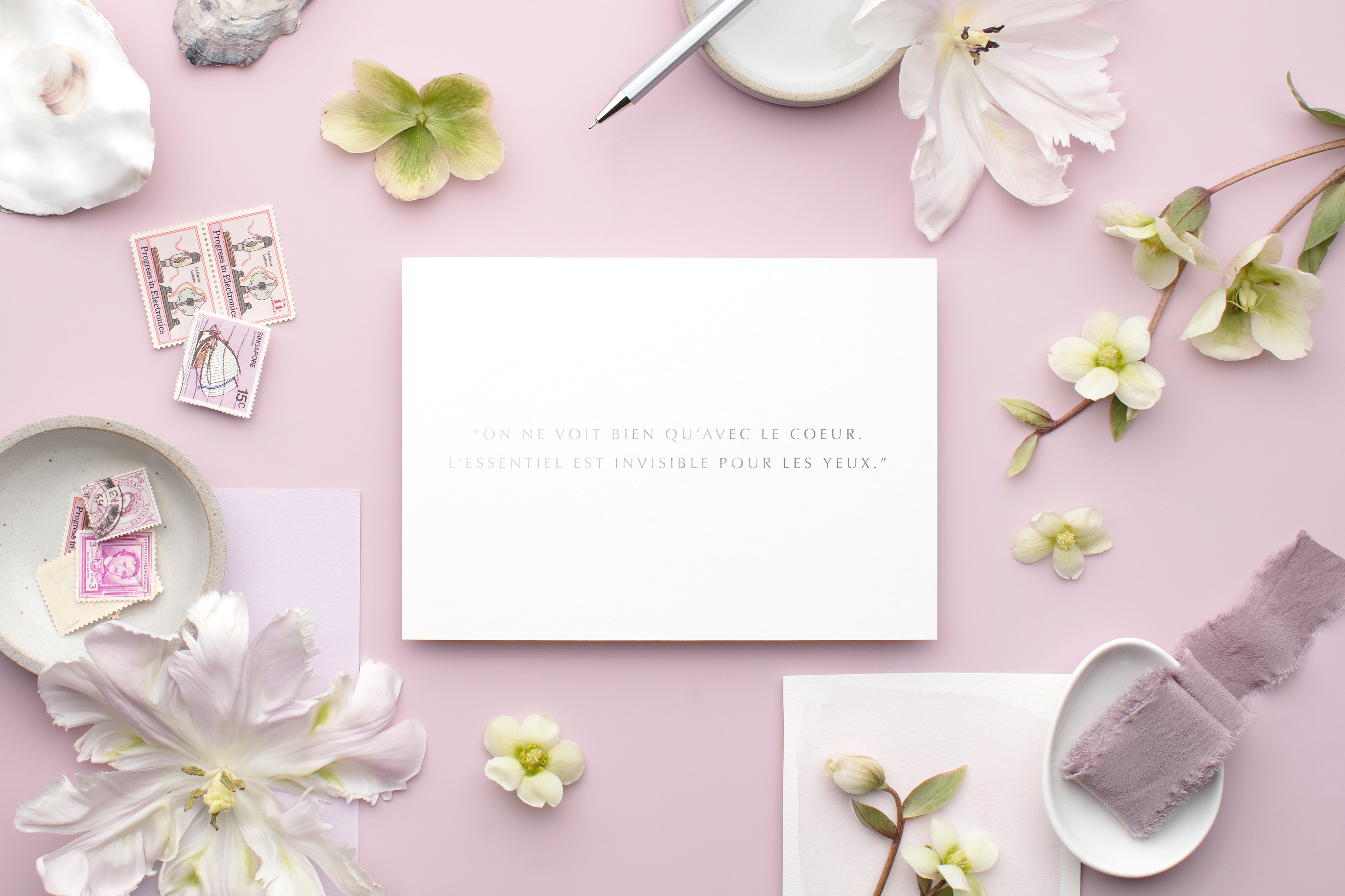 Cartes de correspondance : Citations d'amour