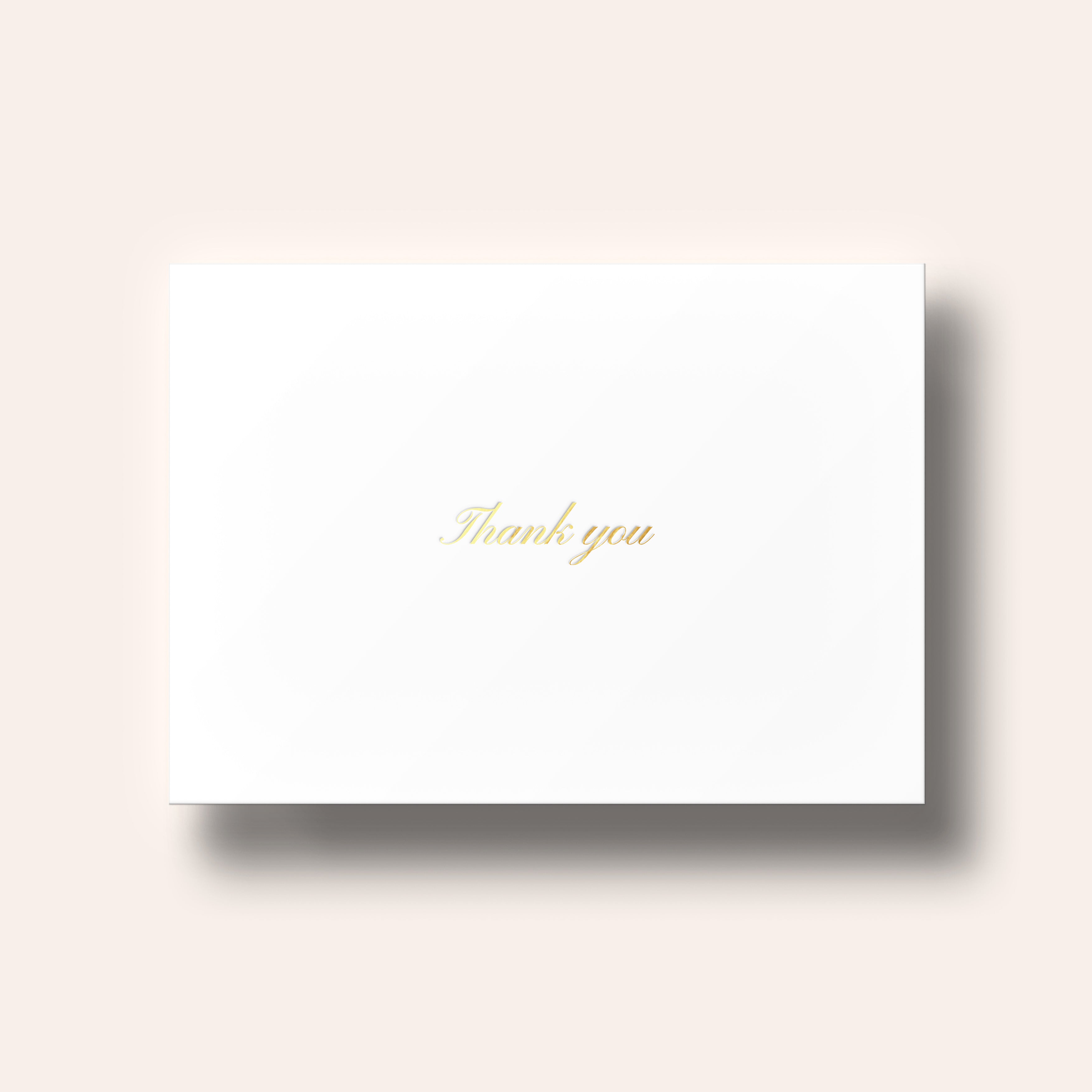 Thank You: Classic (Set of 10)