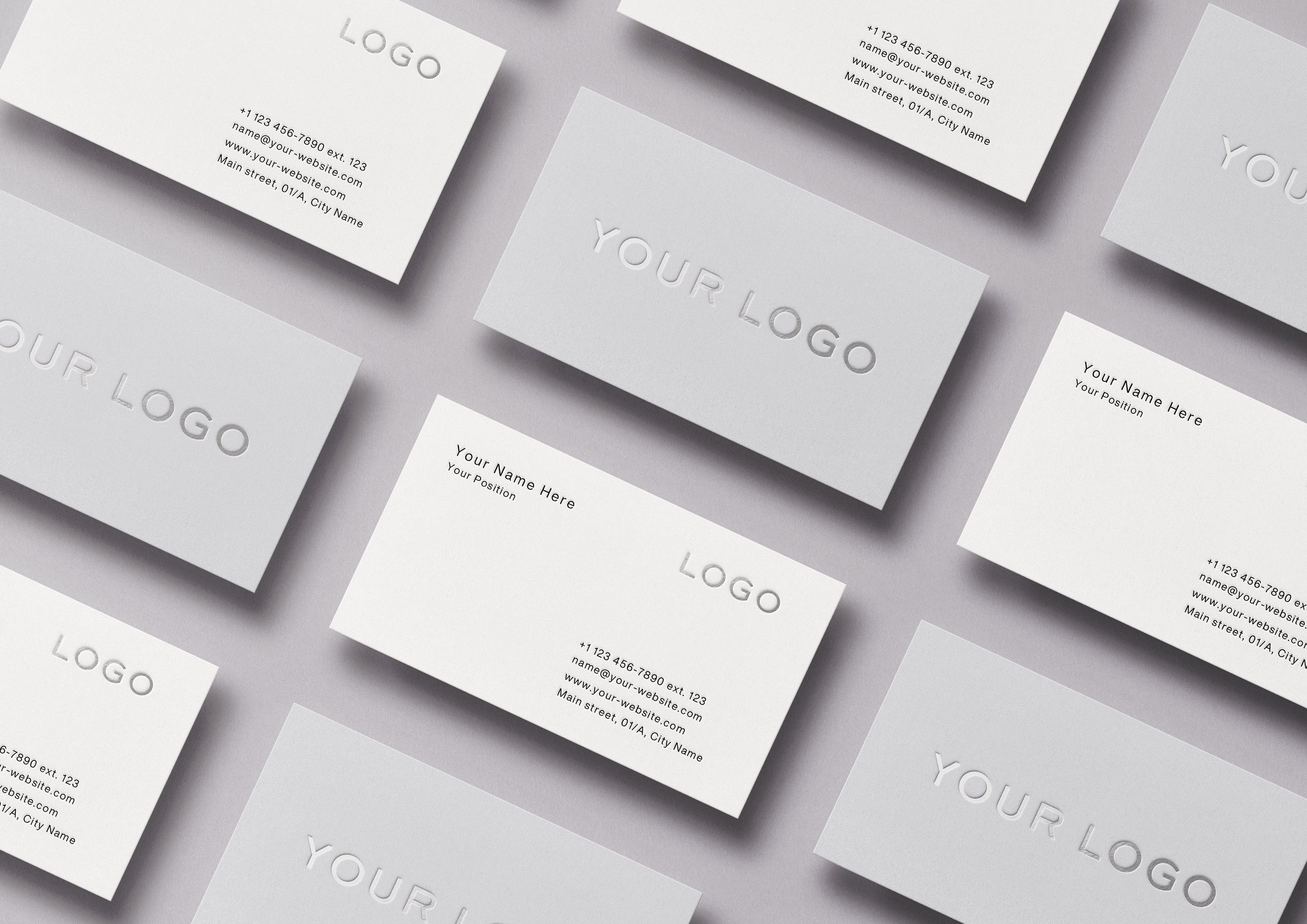 Business Cards: Foil (Semi-Custom Collection)