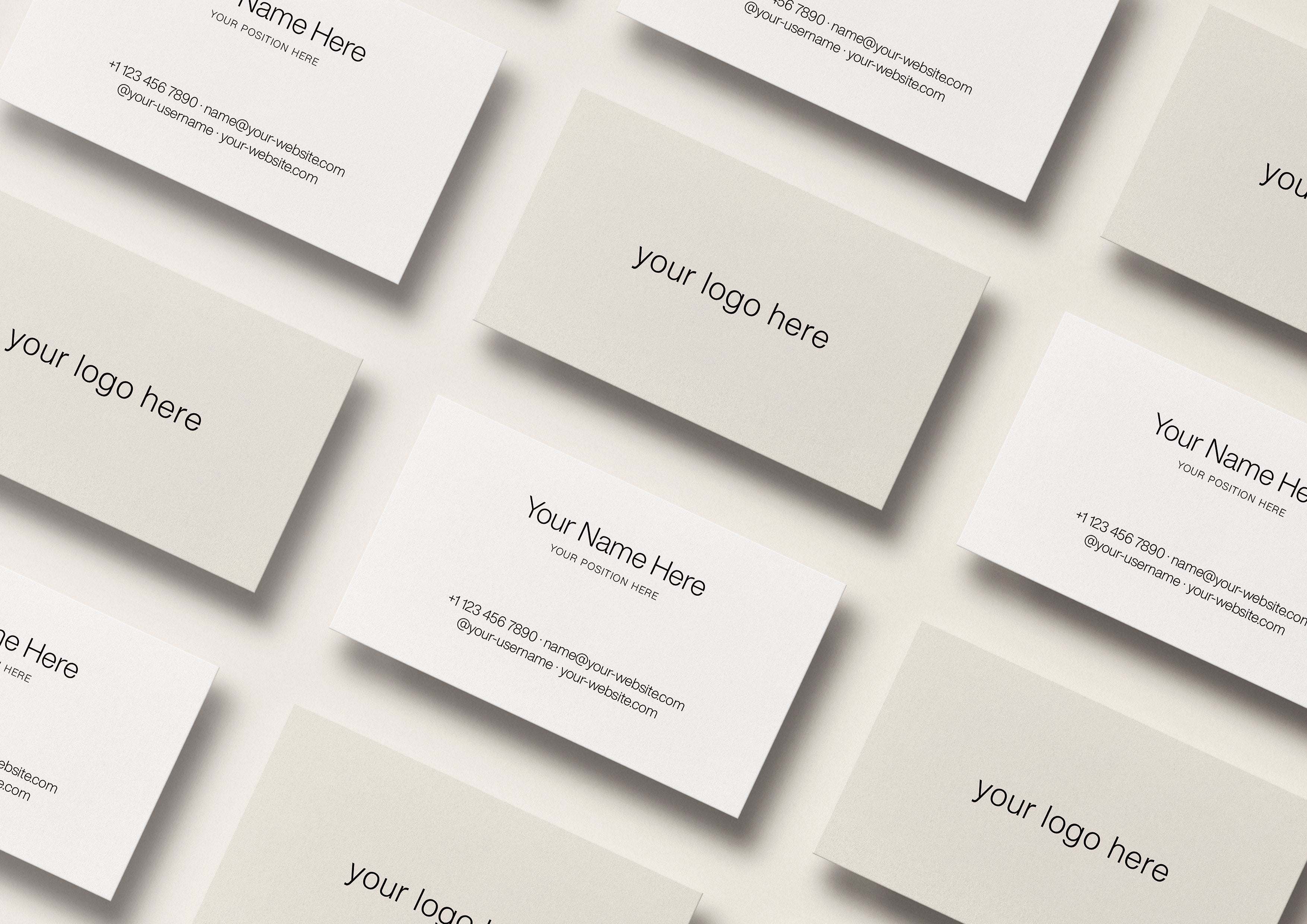 Business Cards: Standard (Semi-Custom Collection)